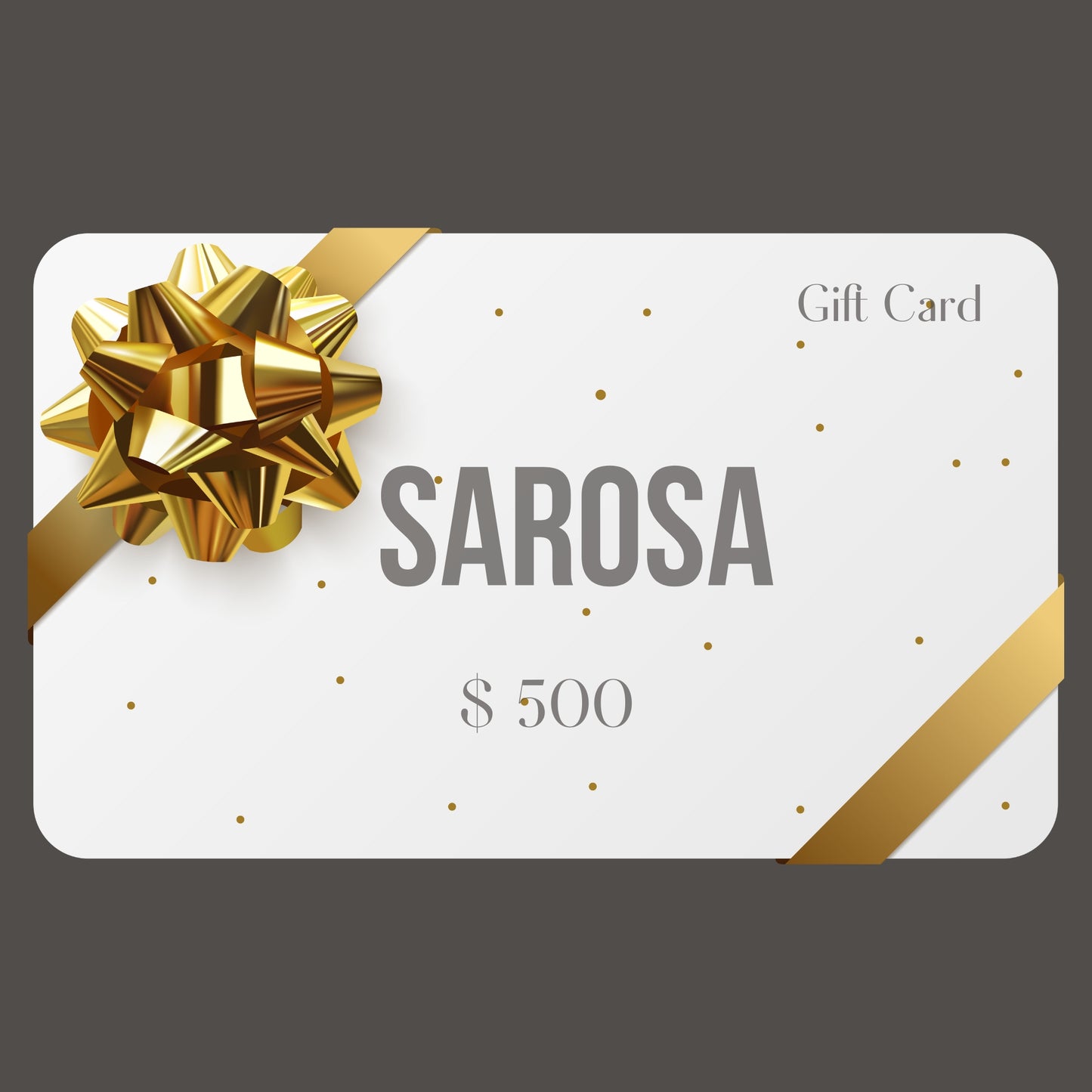 Gift Card SAROSA