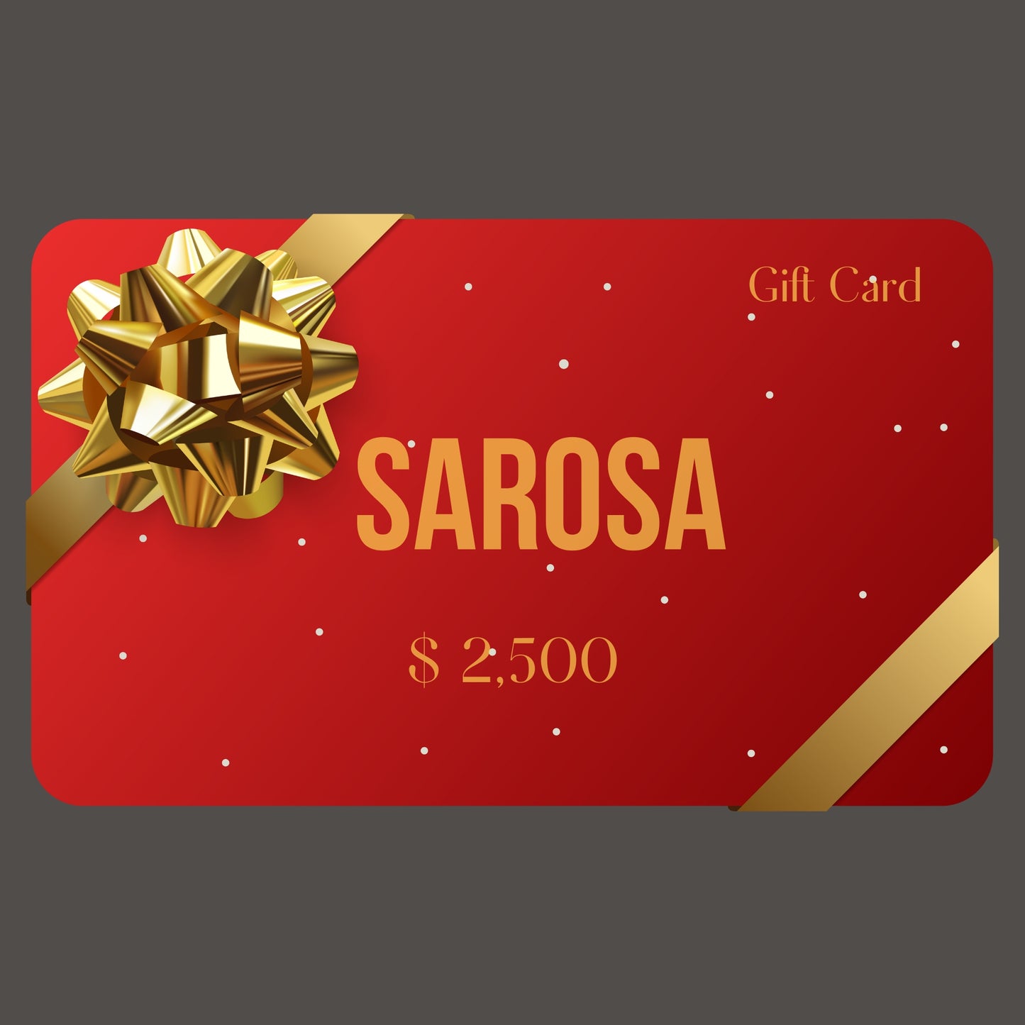 Gift Card SAROSA