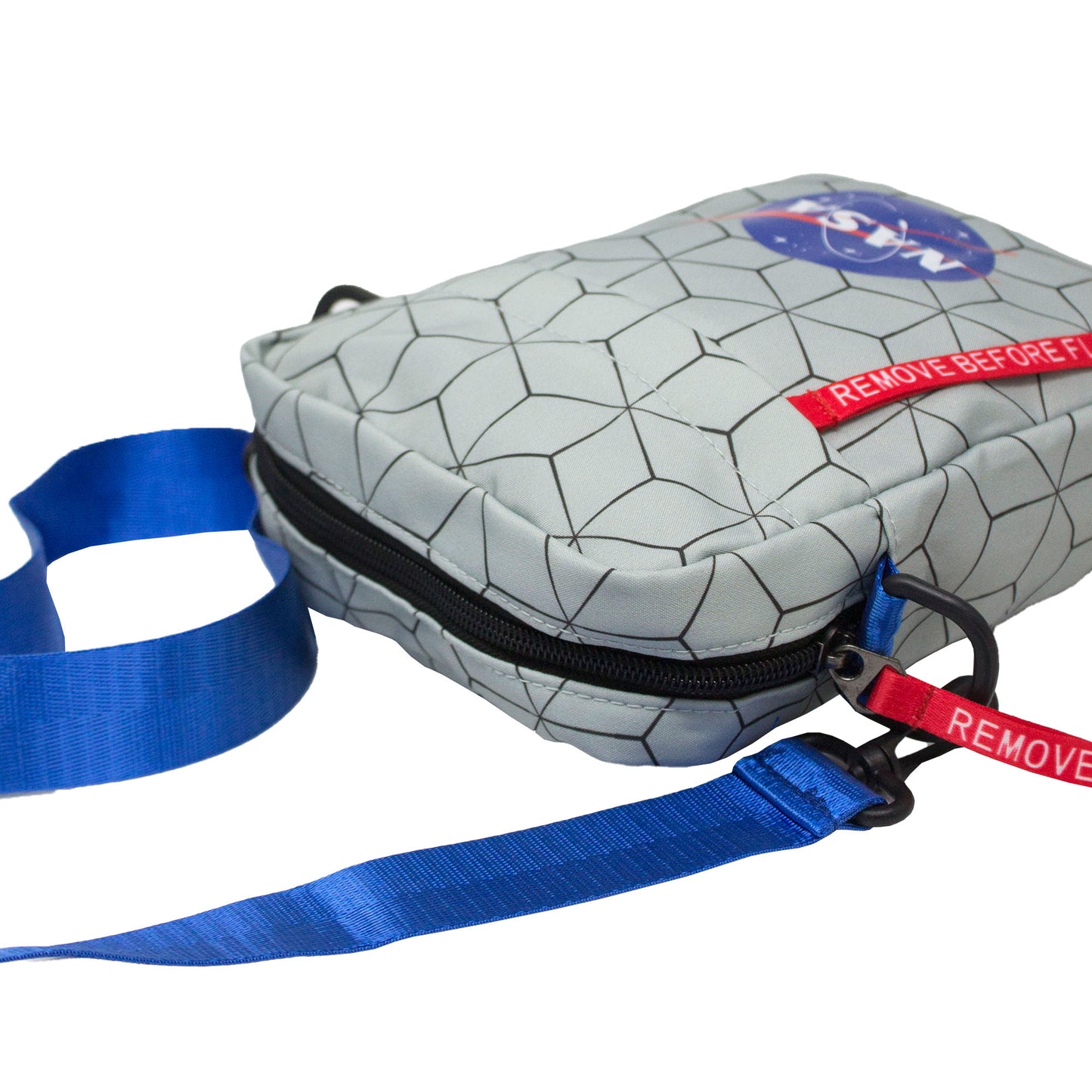 Bandolera Nasa Gris, Correa Ajustable