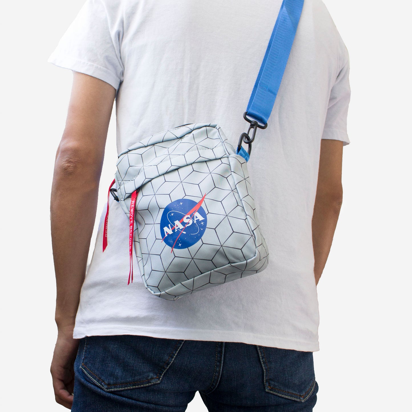 Bandolera Nasa Gris, Correa Ajustable