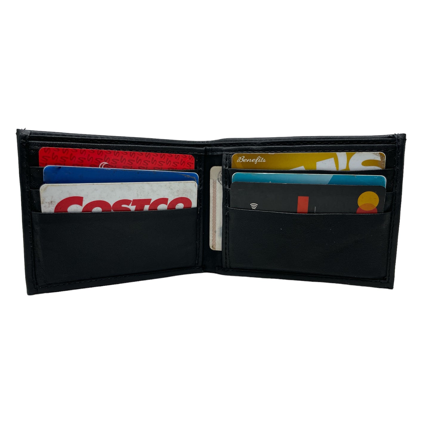 Cartera Negra Rolling Stone de Cuero
