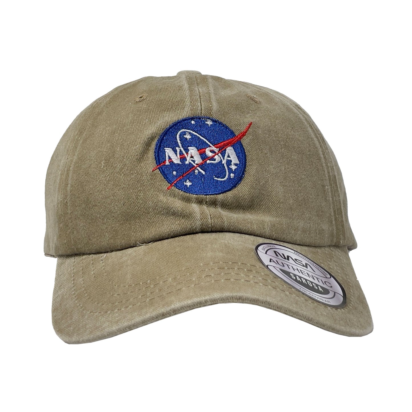 Gorra Nasa Marron con Bordado