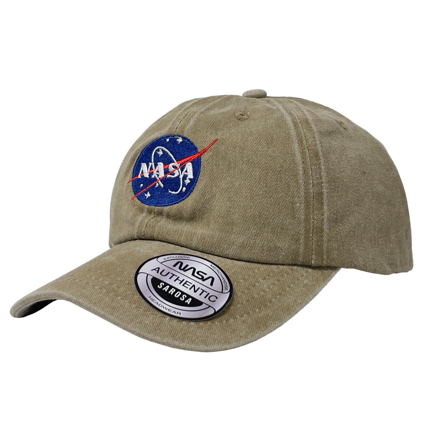Gorra Nasa Marron con Bordado