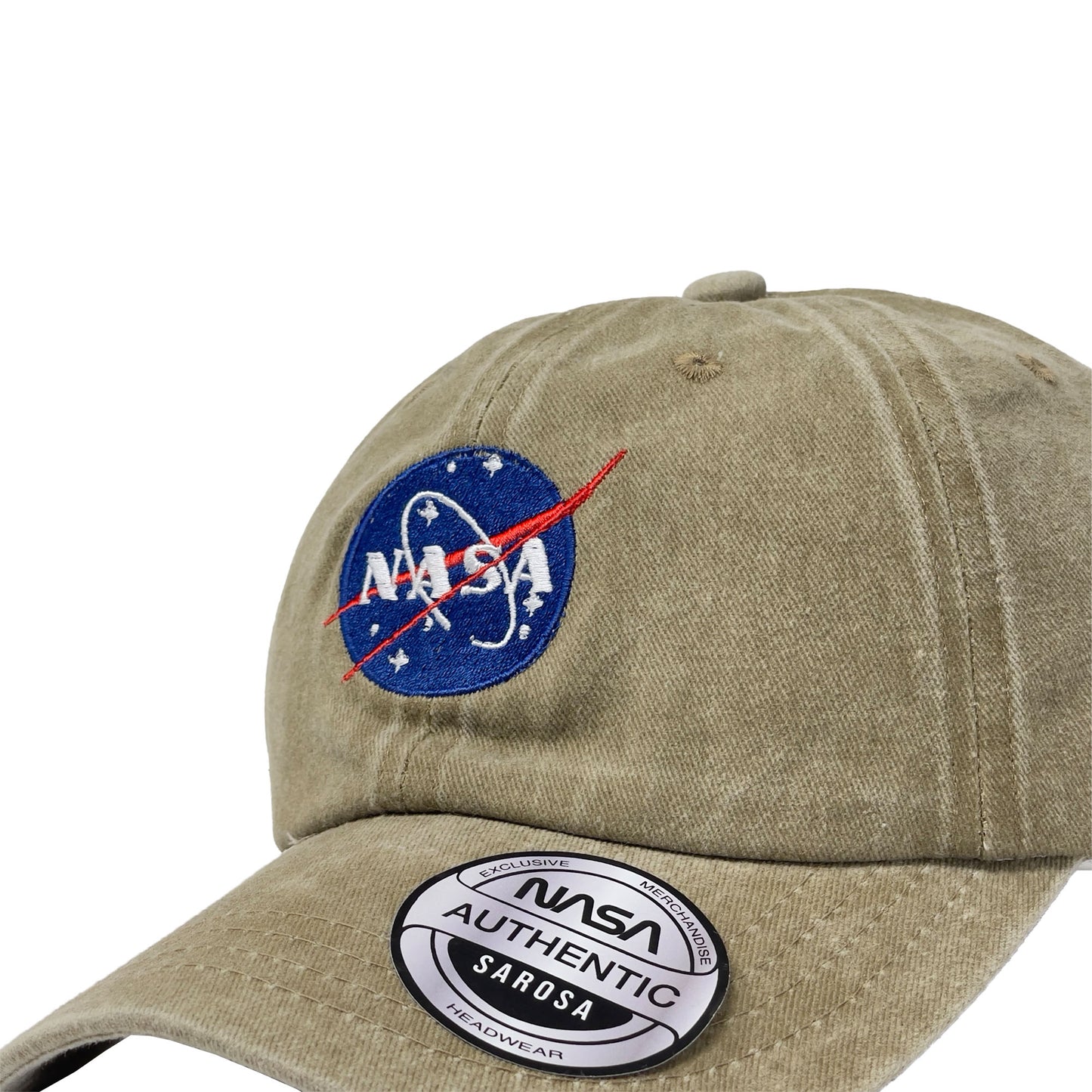Gorra Nasa Marron con Bordado