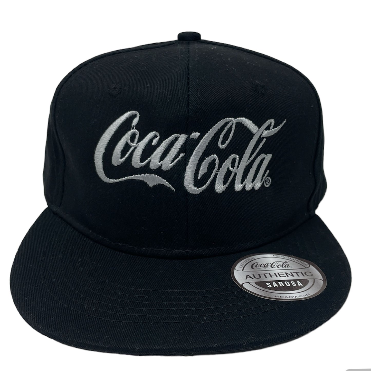 Gorra Plana Coca Cola Bordado Gris