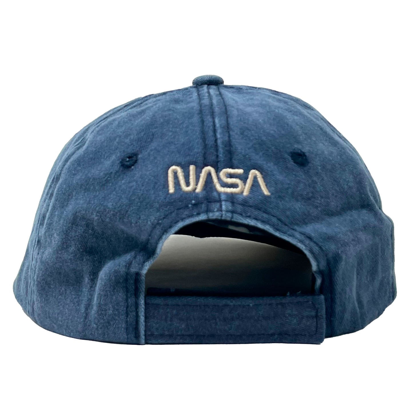 Gorra Nasa Azul/Beige Con Bordado