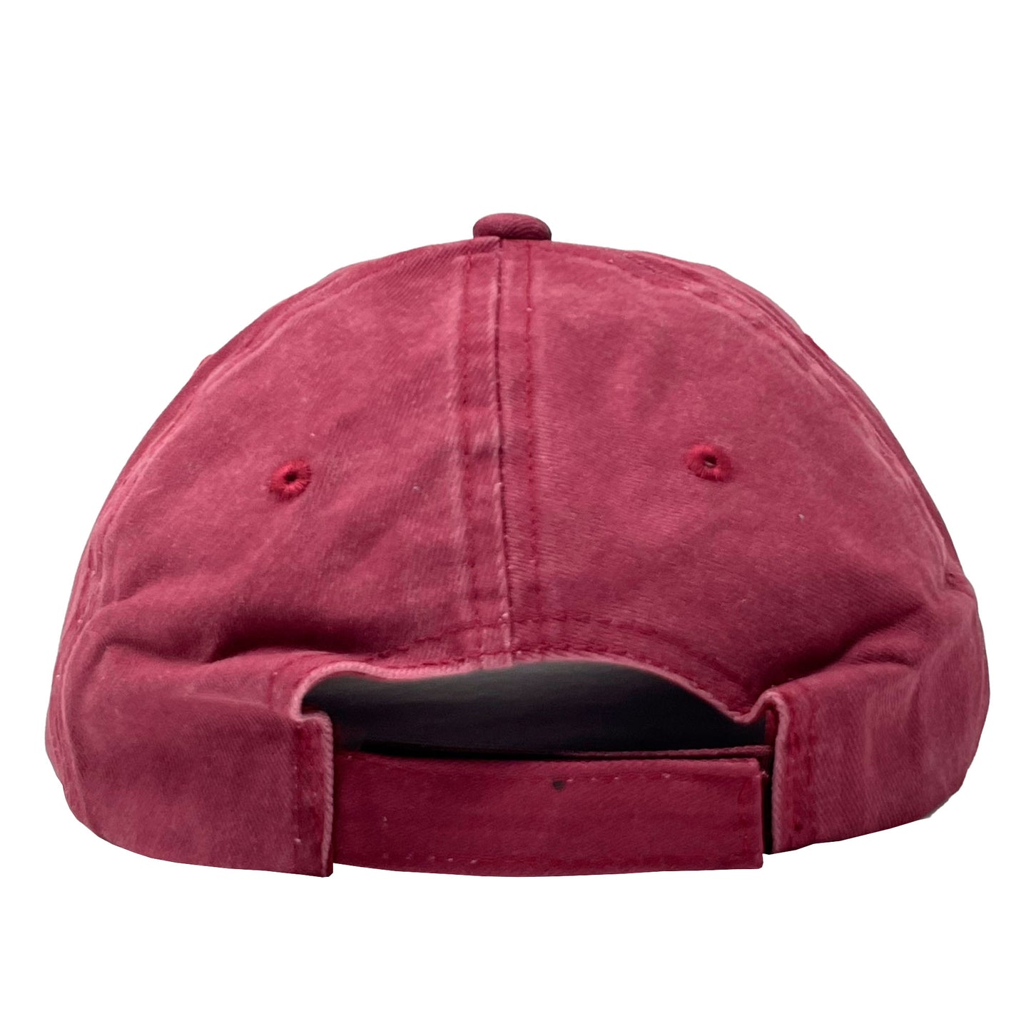 Gorra Nasa Deslavada Vino Con Bordado