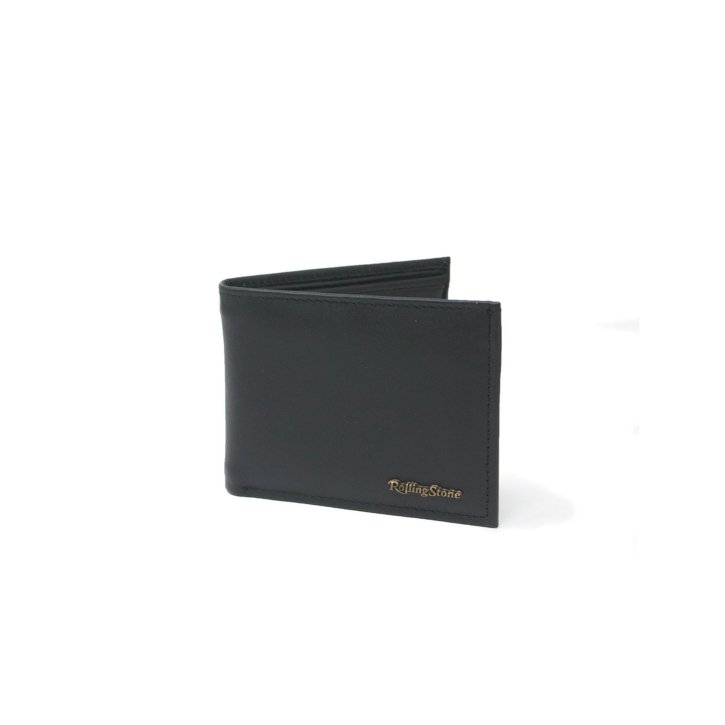 Cartera Negra Rolling Stone de Cuero