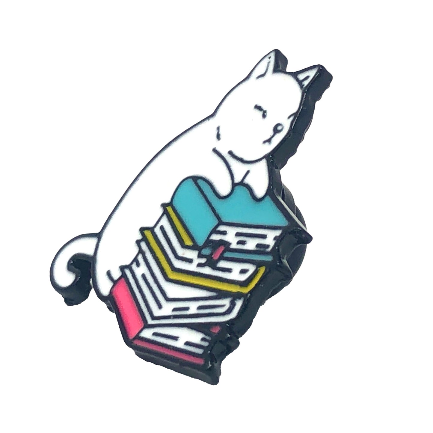 Pin Gato Blanco