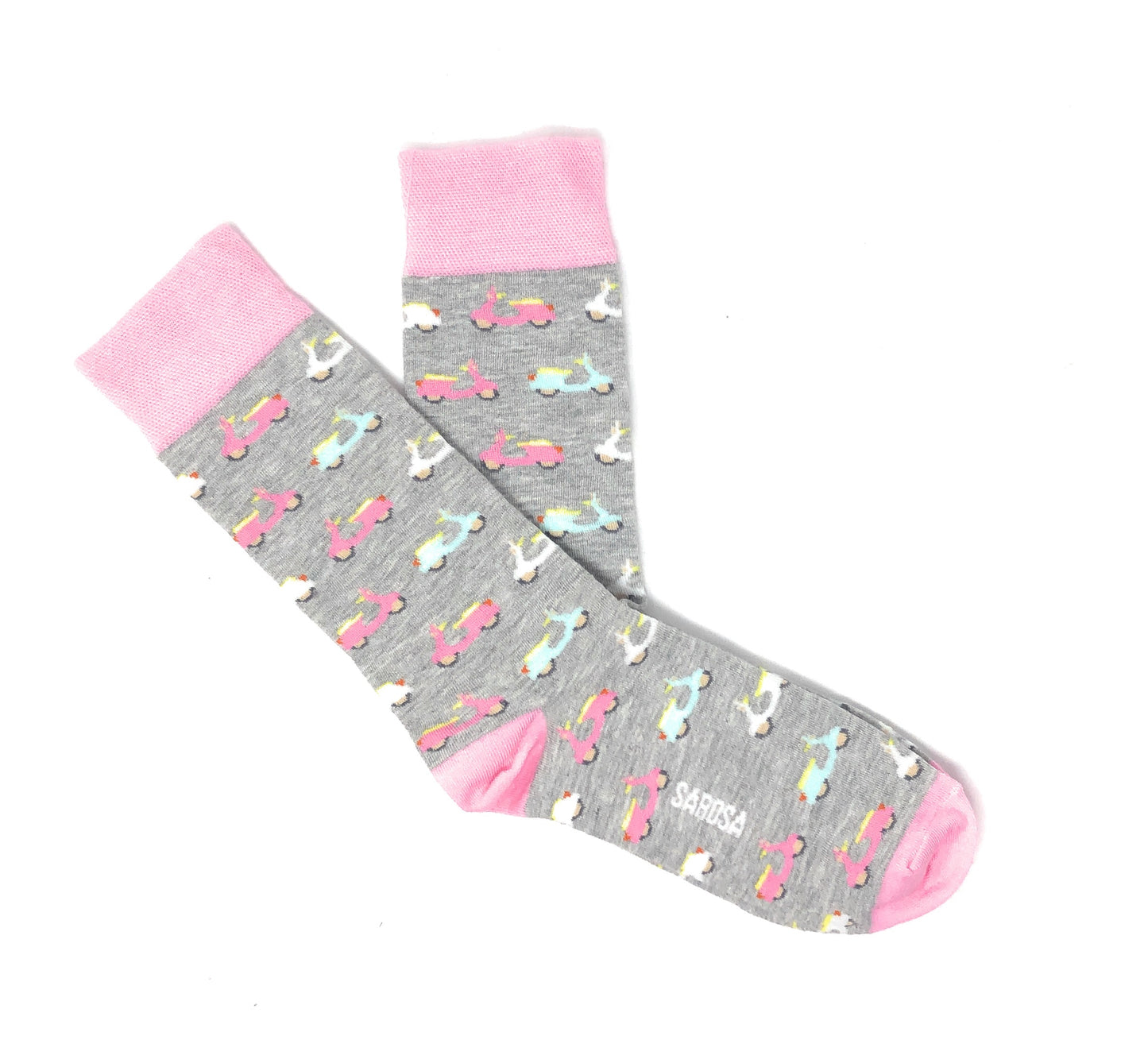 Calcetines Gris Motonetas