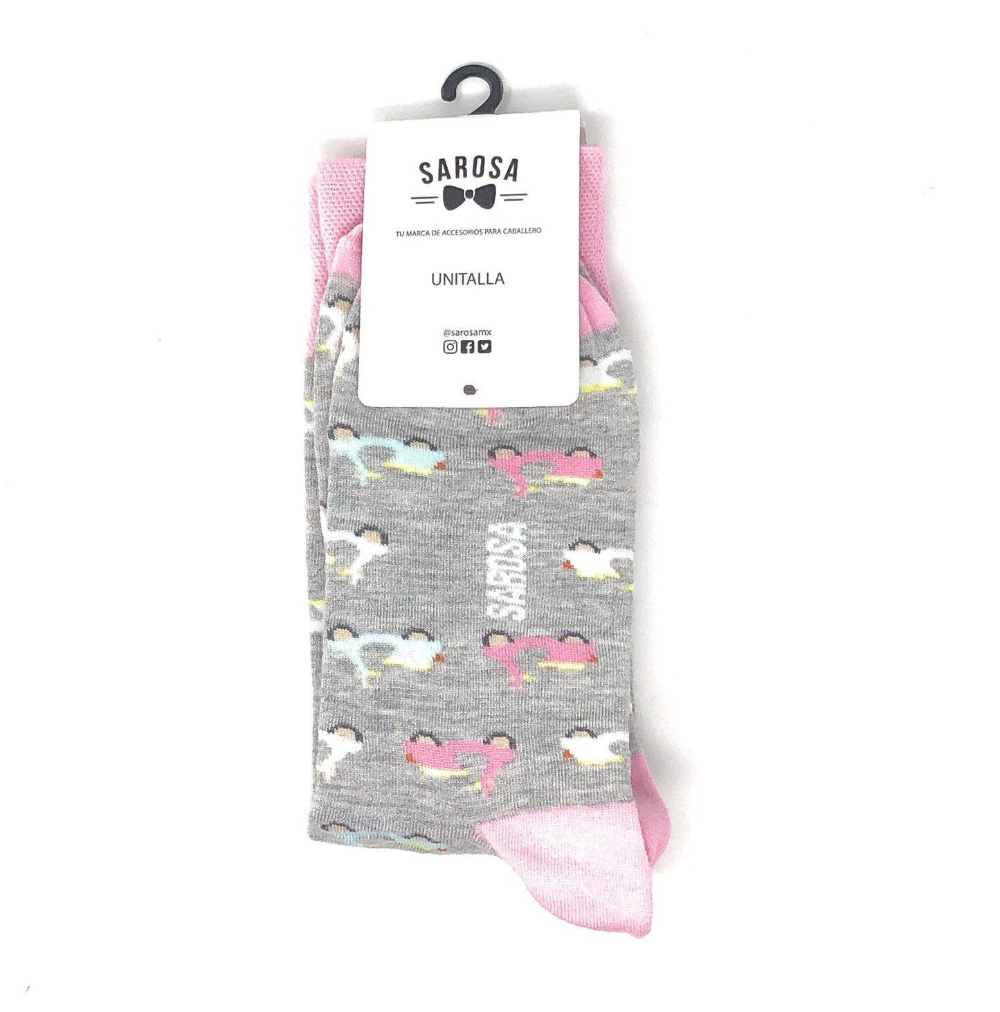 Calcetines Gris Motonetas