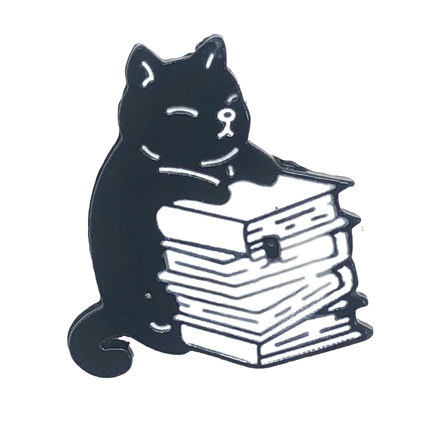 Pin Gato Sombrío