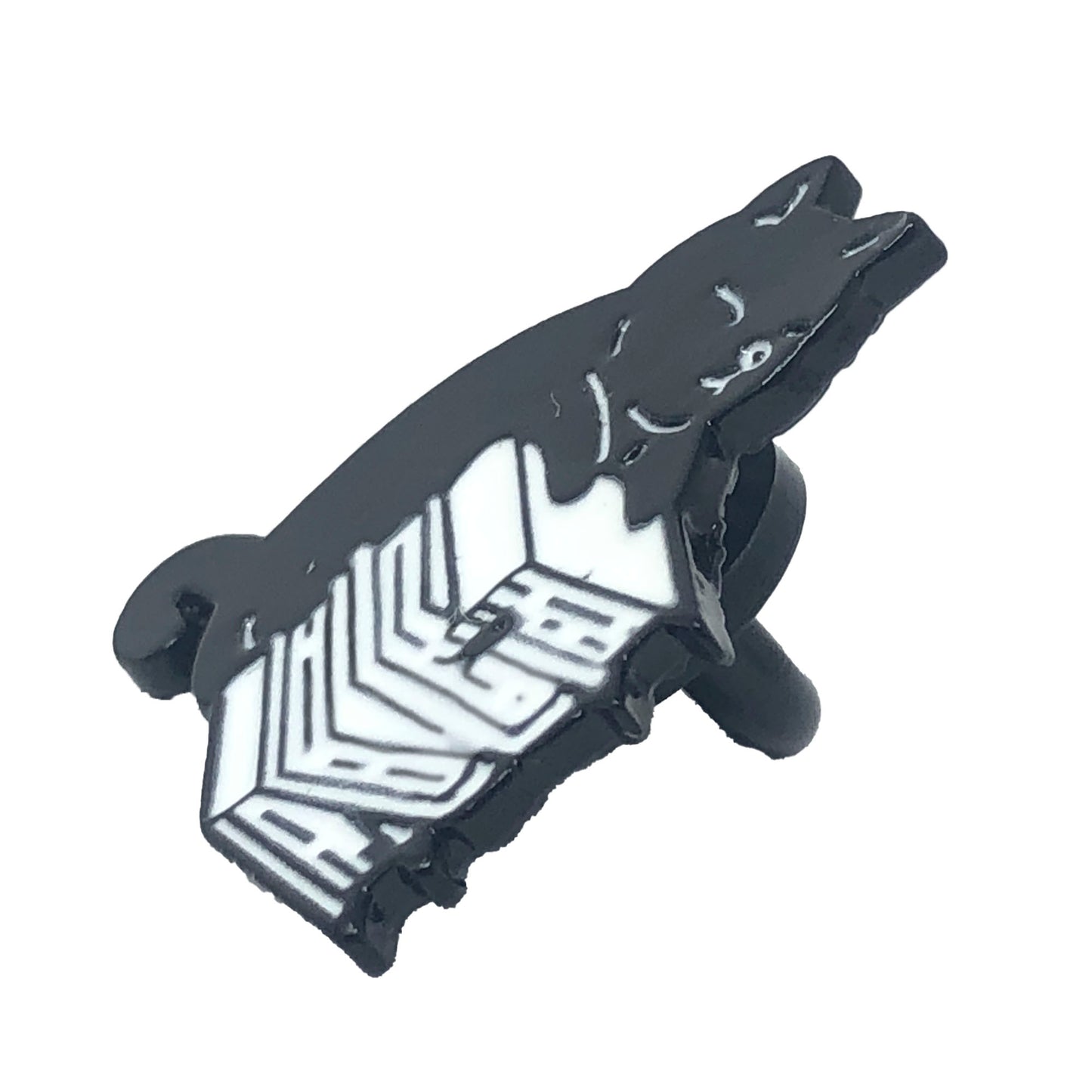 Pin Gato Sombrío