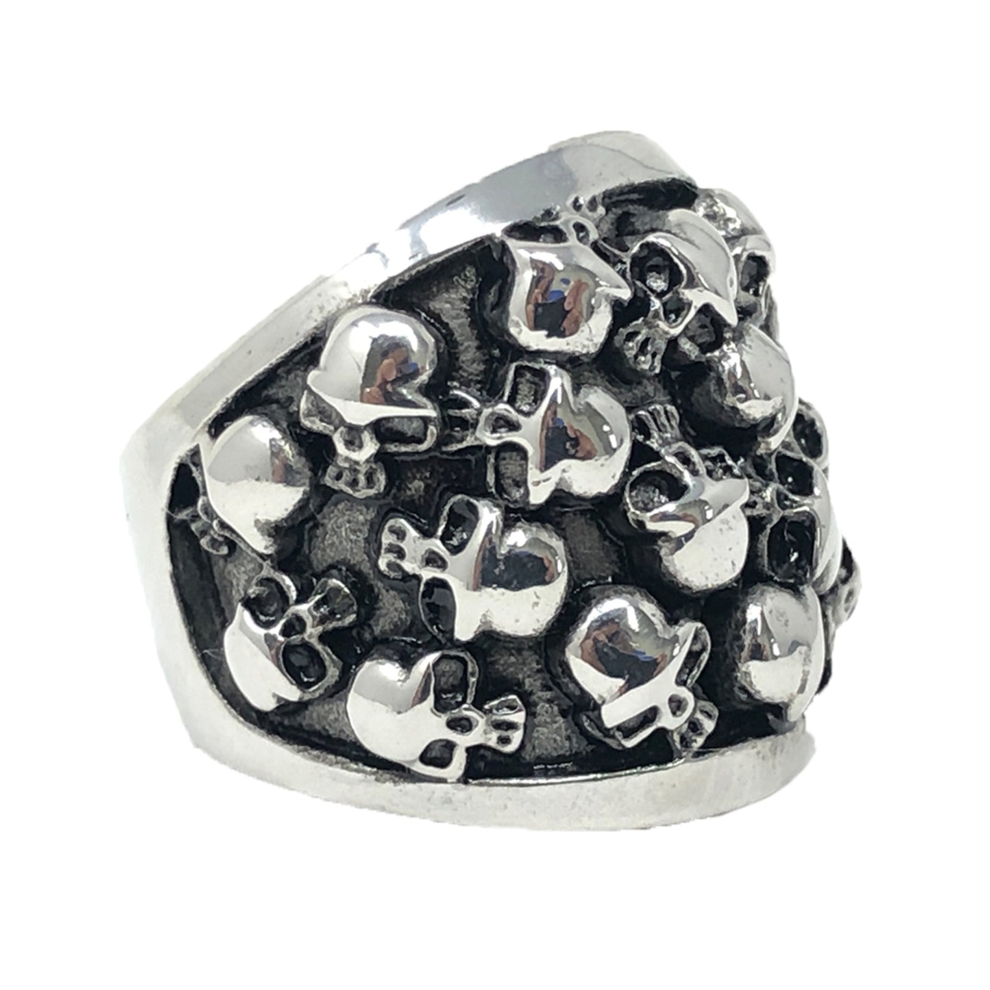 Anillo S. Lux Skulls Acero Inoxidable Caballero