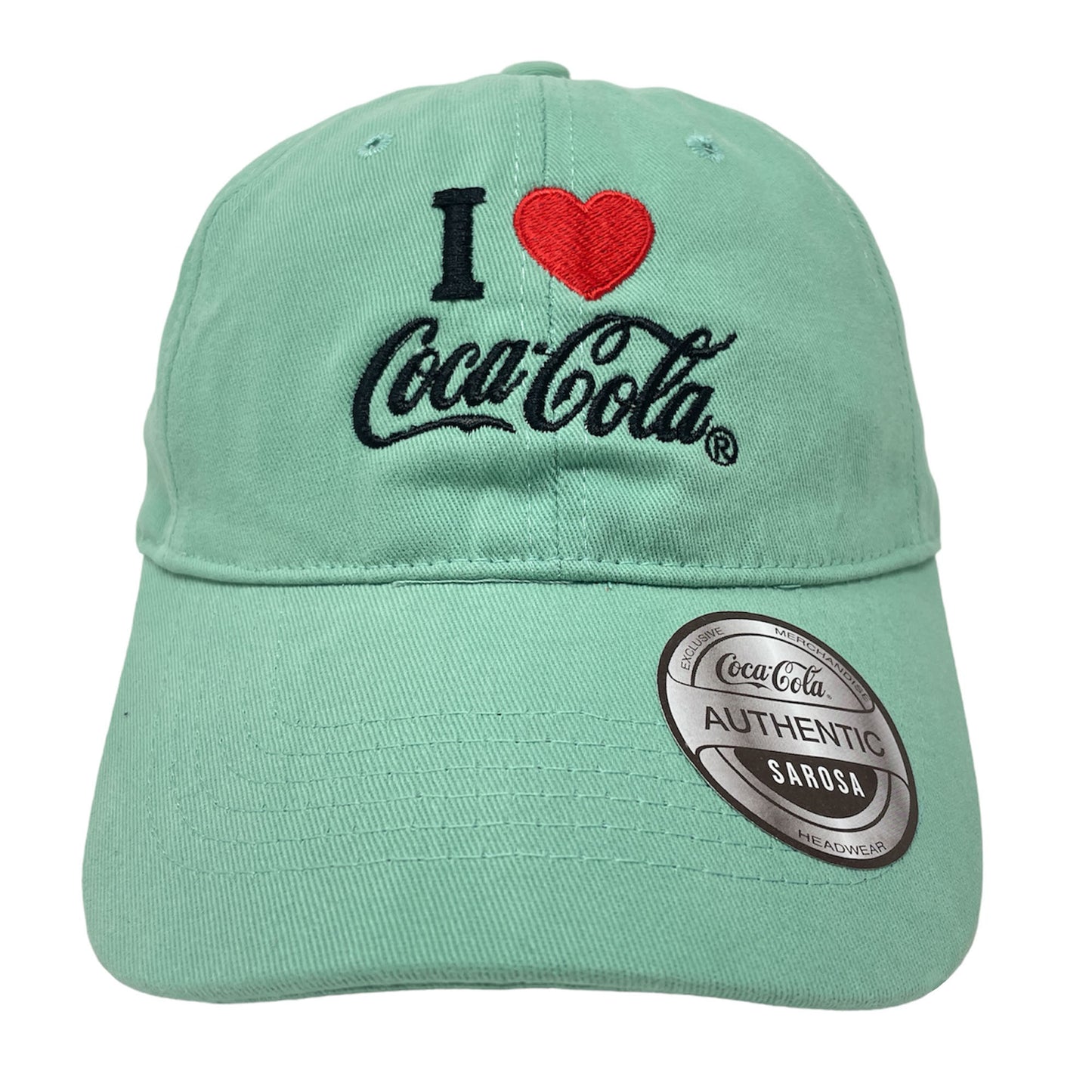 Gorra I ❤️ Coca Cola Verde Menta